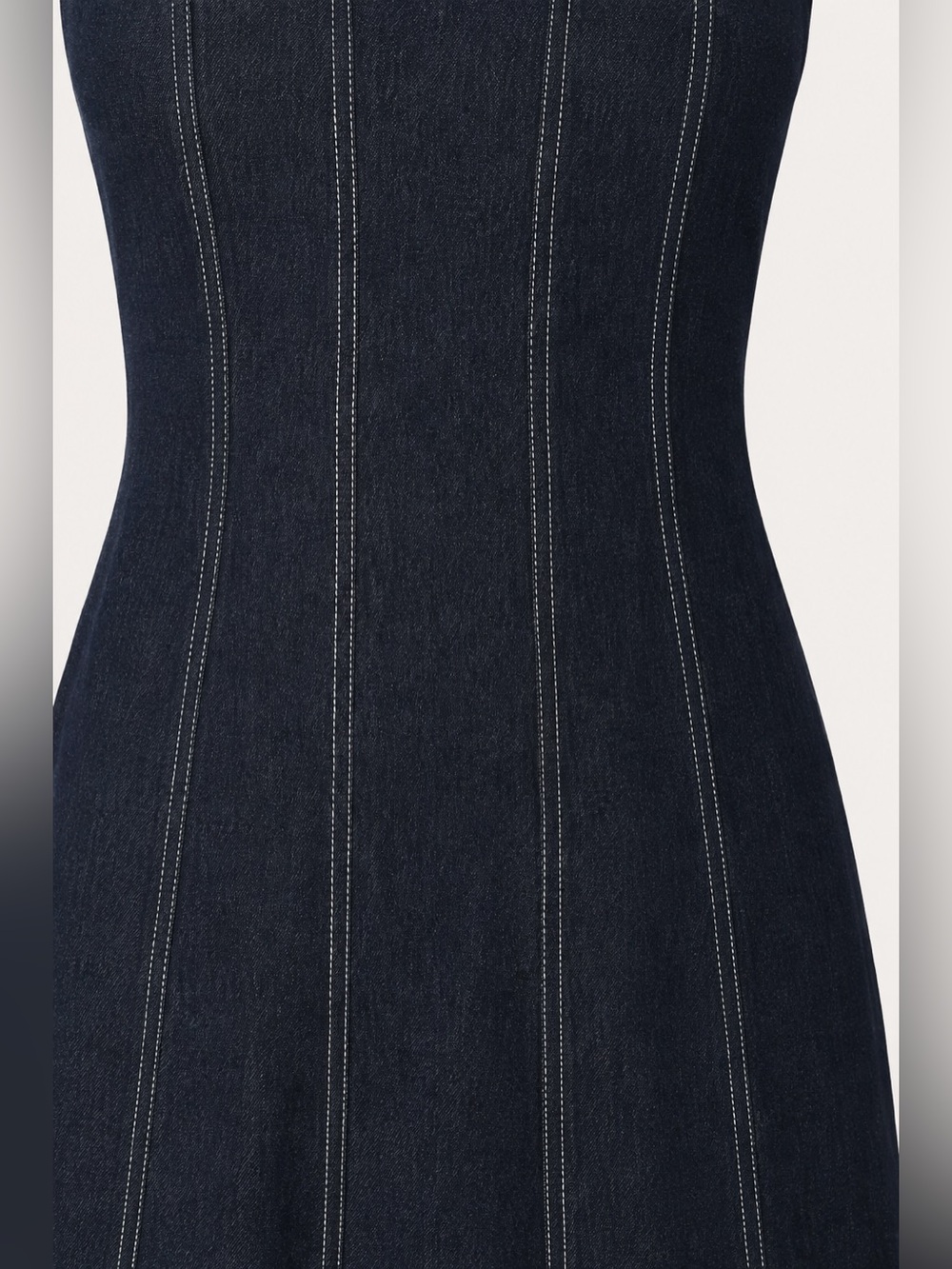 NWT Vintage Petal & Pup Callum Denim Midi Dress - Picture 3 of 8